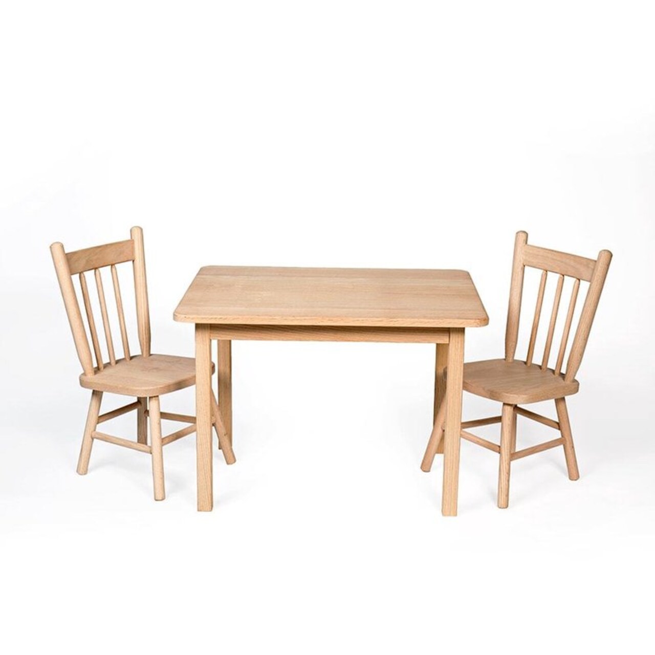 Handcrafted Eli & Mattie Amish-Made Table and Chair Set for Children